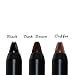 Possiave Hair Lipstick-Non-Toxic Temporary Hair Dye Color-No Mess-Last up to 2 Days- Works on All Hair Color and Cover White Hair Color Patch-(Black-Dark Brown-Coffee) (3 colors)