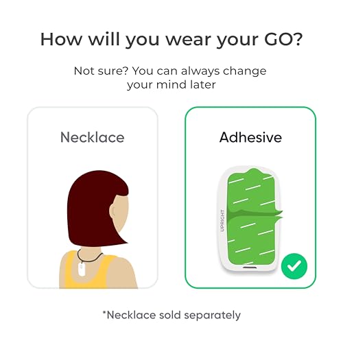 Upright GO 2 Premium | Posture Trainer & Tracker for Women & Men with Smart App