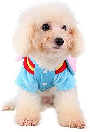 OSPet Pet Elephant Halloween Velet Fleece Lining Coat Jacket Small Dog Costume…
