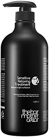 [The Hair Mother Cellar] Sensitive Relaxing Treatment, conditioner for emollient scalp, Moisturizing hair(33.81 fl. oz. / 1,000 ml)
