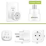 Europe-to-US-Plug-Adapter-2-Pack-LENCENT-European-to-USA-Adapter-American-Outlet-Plug-Adapter-EU-to-US-Adapter-Europe-to-USA-Travel-Plug-Converter