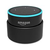 Echo Dot Battery Charger, ZeroLemon 7500mAh Battery Charging Base Rechargeable Battery Case for Amazon 2nd Generation Echo Dot - Black