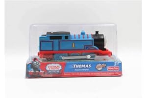 wltk Motorized Blue TH-OMAS Train Engine Toy Set, Battery-Powered Train’s Friend Toy Set ，Toddlers Train Toys for Age 3 4 5 6 7 8 Kids Boys Girls