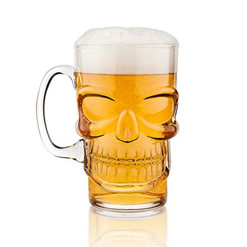 Skull Beer Mug - Brainfreeze Collection - 23.7 oz (700 ml) (FTA1862)