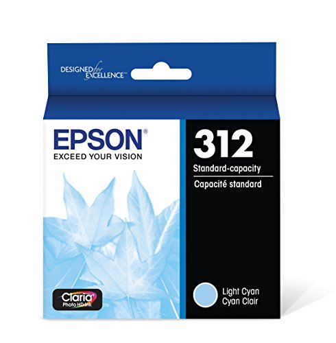 Epson T312520 Claria Photo HD Light Cyan Standard Capacity Cartridge Ink