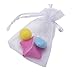 Mudder 100 Pieces Multi Colored Organza Gift Bags Wedding Favor Bags Jewelry Pouches, Small Size