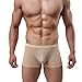 Binmer(TM)Men Underwear Sexy Boxer Briefs Breathable Fashion Underpants (L, Beige)