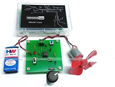 INSIGNIA LABS - PWM Based DC Motor Speed Control KIT Project - School College Electronic Project