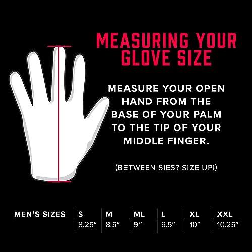 PXG Men's Players Tour Golf Glove 100 Cabretta Leather with Cotton