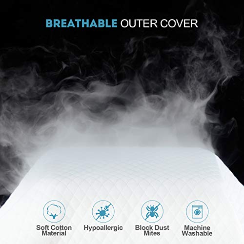 SORMAG Memory Foam Pillow, Neck Pillows for Pain Relief Sleeping