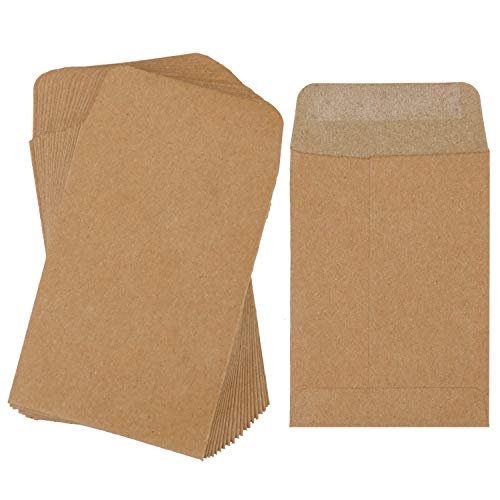 Geyee 500 Pcs Small Coin Seed Envelopes Small Tip Envelopes For Cash