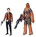 Disney Star Wars Han Solo Hero Series 2 - Pack ( Han Solo & Chewbacca Approx. 10