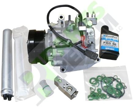 Parts Realm CO-0250AK Complete A/C AC Compressor Replacement Kit