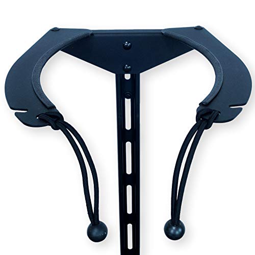 Koova Golf Bag Storage Rack- Wall Mount Garage Organizer for Golf Clubs - Fits Any Size Cart or Stand Bag - Easy to Install and Use - Gets Your Clubs Off The Floor - Made in USA