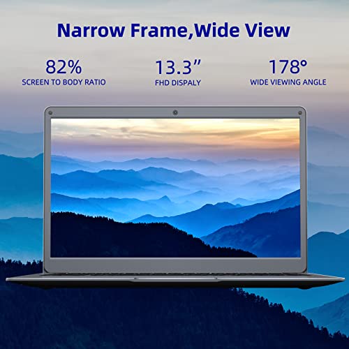 Jumper Laptop 13.3 Inch Full HD 1080p IPS Display, 8GB RAM 256GB SSD