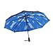 Kitchenismo Travel Umbrella - 65 MPH Windproof Lightweight for Men Women and Kids - Compact Travel Umbrellas with Free Carrying Bag - Auto Open & Close