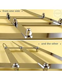 dorado ratio Cejas regla. dorado Mean Calipers herramienta de medición. microblading maquillaje permanente oro relación DIY. Reutilizable Cejas medir simétrico herramienta. Regla de acero inoxidable tatuaje Cejas