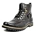 BRUNO MARC NEW YORK Men's Military Motorcycle Combat Boots