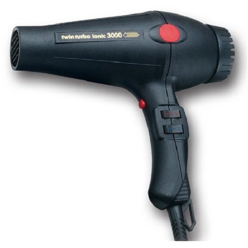 Turbo Power 322A Twinturbo 3000 Ionic Professional Salon Black Hair Dryer