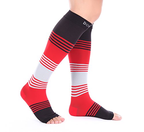 image for Doc Miller Premium Open Toe Compression Sleeve Dress Series 1 Pair 20-
