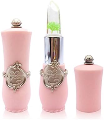 Sothread Beauty Flowers Crystal Jelly lipstick Magic Change Color Moisturizer Lip Balm (E)