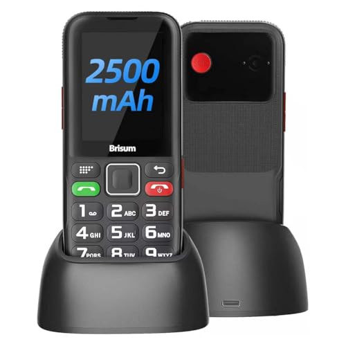 Blick lohnt sich! Hammer-Deal: Brisum Seniorenhandy ohne Vertrag... für schmale 25,99€ ergattern. Lohnt sich definitiv!