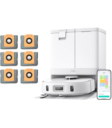 Amazon.com: eufy B0DG5G9HQMeufy X10 Pro Omni Robot Vacuum White +