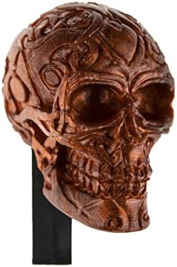 ExpressScent Skull Vent Clip Air Freshener (Bronze - Pineapple Mango) - 4 Pack