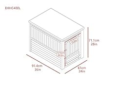 New Age Pet ECOFLEX Dog Crate End Table