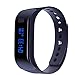 InnKoo Waterproof Fitness Tracker Watch, U1 Activity Tracker Pedometer Watch Steps Calories Counter Smart Bracelet Wristband Sports Band Sleep Tracker, for Women Men Kids Seniors (Black)