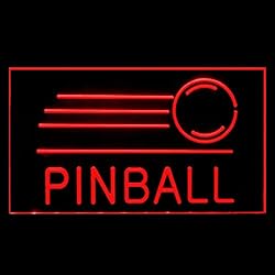 230045 Pinball Game Room Man Cave Home Decor