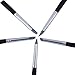 COMIART 5pcs Flexible Clay Sculpture Tools Silicon Color Shapers Brushes Size 2