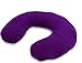 SunnyBay Microwave Heating Pad, Microwavable Heated Neck Pillow for Moist Hot or Cold Therapy, Heated Neck and Shoulder Wrap with Wheat Filling and Washable Cover, FSA HSA Eligible, Purple, Large