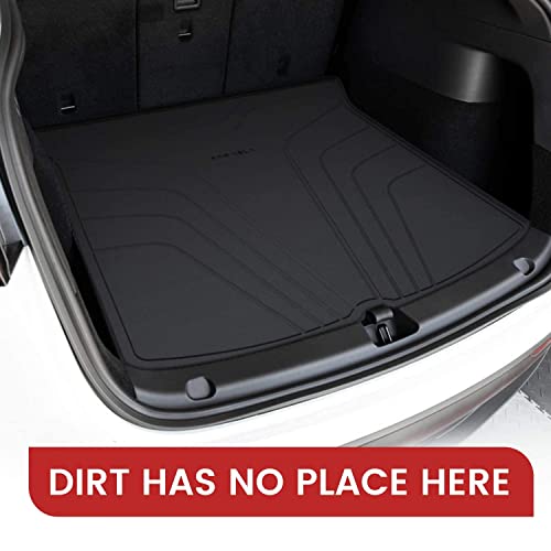 Farasla All Weather Cargo Mats for 2020 2021 2022 Tesla Model Y (Set of