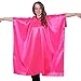 Mane Caper Pink Iridescent Salon Cape with snaps Professional Quality Heavy Duty Material Extra Long Durability For Barbershop and Beauty Shop Use (PINK)