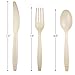 ZenCo Biodegradable Compostable Disposable Cutlery - 100 Spoons Large 6.5