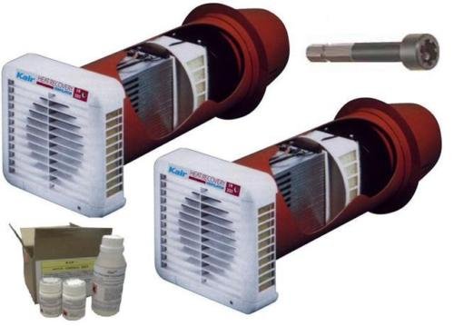 Buy Kair Single Room Heat Recovery Vent KHRV150 2 Fans Special Offer with  Free Mould Removal Pack Online at desertcartKUWAIT