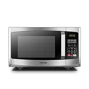 Toshiba-800-w-23-L-Microwave-Oven-with-Digital-Display-Auto-Defrost-One-Touch-Express-Cook-6-Pre-Programmed-Auto-Cook-Settings-and-Easy-Clean-Stainless-Steel-ML-EM23PSS Toshiba 800w 23L Microwave Oven with Digital Display, Auto Defrost, One-Touch Express Cook, 6 Pre-Programmed Auto Cook…