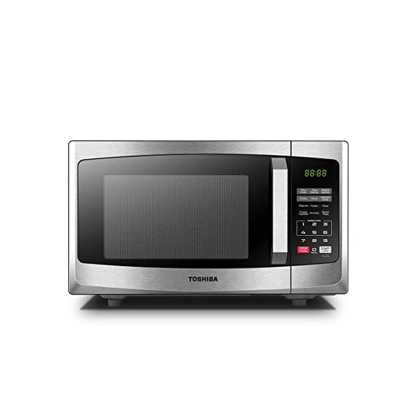 Toshiba-800-w-23-L-Microwave-Oven-with-Digital-Display-Auto-Defrost-One-Touch-Express-Cook-6-Pre-Programmed-Auto-Cook-Settings-and-Easy-Clean-Stainless-Steel-ML-EM23PSS Toshiba 800w 23L Microwave Oven with Digital Display, Auto Defrost, One-Touch Express Cook, 6 Pre-Programmed Auto Cook…
