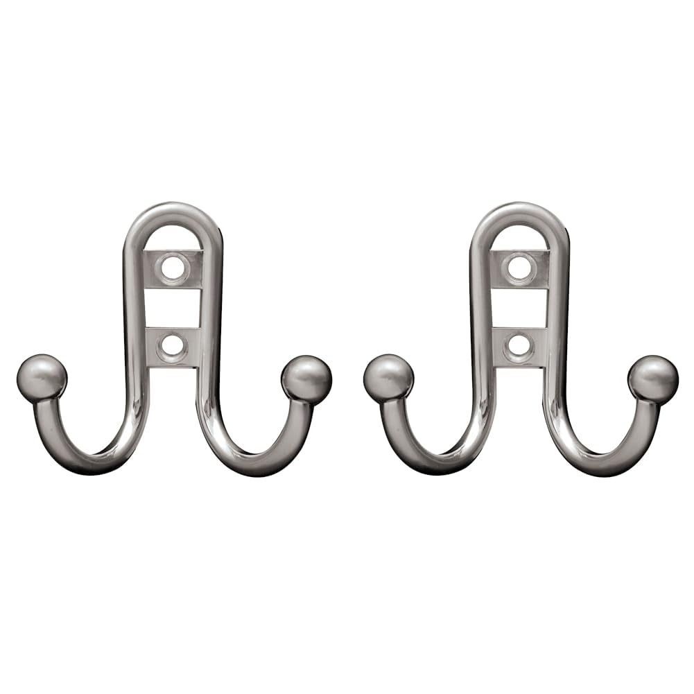 Brainerd B46115J-SN-C Double Robe Hook with Ball