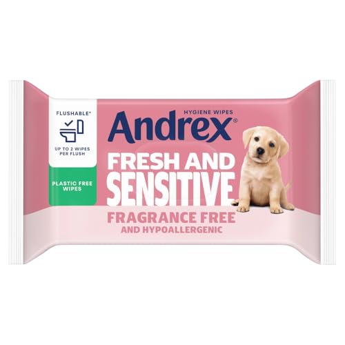 Andrex Fresh & Sensitive Hygiene Wipes: 30 Wipes, 1 Pack