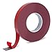 YCWEI YCWEI Double Sided Acrylic Heavy Duty Mounting Tape,1 Inch x 450 inch- 1mm Thickness.Removable,Gray,Tough Bonding Strength,Weatherproof