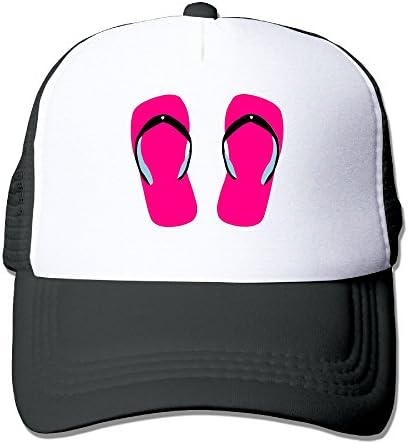 Jia De Ba Funny Sandales Thongs Sandales Thongs Hat Adult Trucker Cap Baseball Dad Mesh Hat Black