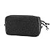 OneTigris Horizontal Multi-Purpose Pouch with Front Loop Surface and Hook-Backed Webbing (Black)