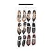 Richards Clear Vinyl Shoe Caddy with Hanger,12 Pocket