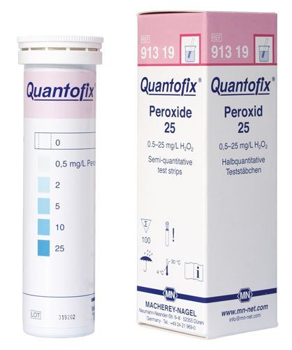 Macherey-Nagel, 91319, Quantofix Peroxide 25, Box Of 100 Strips