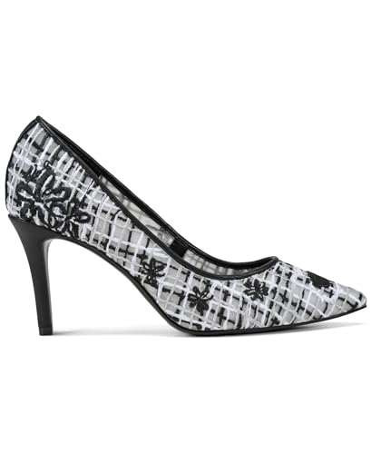 KARL LAGERFELD Women's Royale Dress Pump, Black Multi, 9