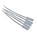 BIPEE 10ml Plastic Pipette Graduated Transparent Dropper for Laboratory Experiment 30cm Length 10pcs