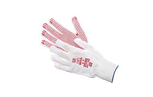 JAH guantes de algodón de doble capa – protección extra y confort para personas alérgicas, embalaje y manipulación