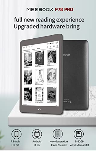 MEEBOOK P78 Pro e-Book Reader, 2022 New 7.8